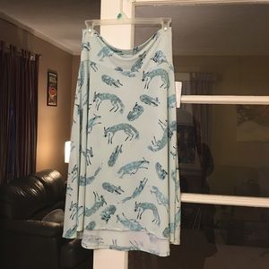 Lula roe azure skirt! NWT